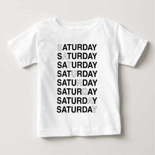 zaterdag (Voorkant)