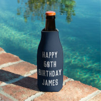 Zaterdag 60ste Elegant Navy Blue Dad Stylish