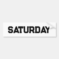 zaterdag