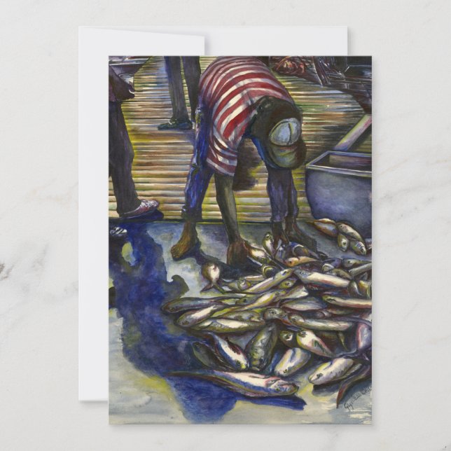 Zaterdag de zegeningen, Harbour Island, Bahama's (Voorkant)