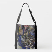 Zaterdag de zegeningen, Harbour Island, Bahama's Crossbody Tas (Achterkant)