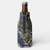 Zaterdag de zegeningen, Harbour Island, Bahama's Flesjeskoeler (Fles Achterkant)