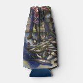 Zaterdag de zegeningen, Harbour Island, Bahama's Flesjeskoeler (Achterkant)