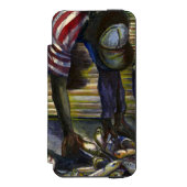 Zaterdag de zegeningen, Harbour Island, Bahama's Incipio iPhone Portemonnee Hoesje (Voorkant Agenda)