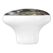 Zaterdag de zegeningen, Harbour Island, Bahama's Keramische Knop (Zijkant)