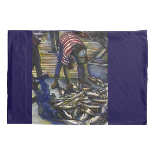 Zaterdag de zegeningen, Harbour Island, Bahama's Kussensloop (Achterkant)