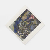 Zaterdag de zegeningen, Harbour Island, Bahama's Servetten (Hoek)