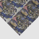 Zaterdag de zegeningen, Harbour Island, Bahama's Tissuepapier (Detail)