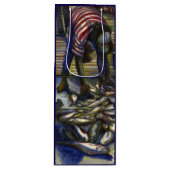 Zaterdag de zegeningen, Harbour Island, Bahama's Wijn Cadeautas (Voorkant)