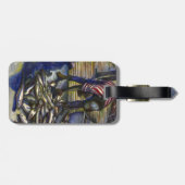 Zaterdag in de kelder, Harbor Island Bagagelabel (Achterkant horizontaal)