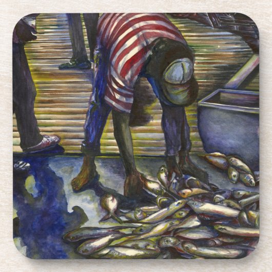 Zaterdag in de kelder, Harbor Island Bier Onderzetter (Voorkant)