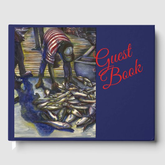 Zaterdag in de kelder, Harbor Island Gastenboek (Voorkant)