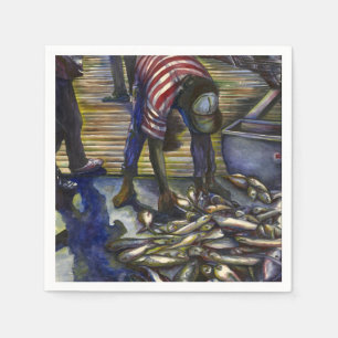 Zaterdag in de kelder, Harbor Island Servetten