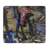 Zaterdag in de kelder, Harbor Island Snijplank (Voorkant)