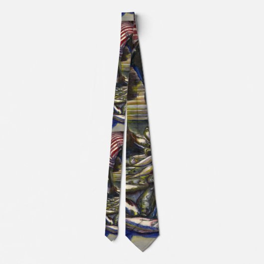 Zaterdag in de kelder, Harbor Island Stropdas (Achterkant)