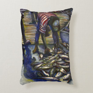 Zaterdag in de zegeningen, Harbor Island Accent Kussen