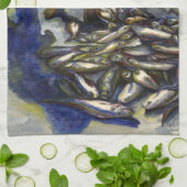 Zaterdag in de zegeningen, Harbor Island Theedoek (Gevouwen)