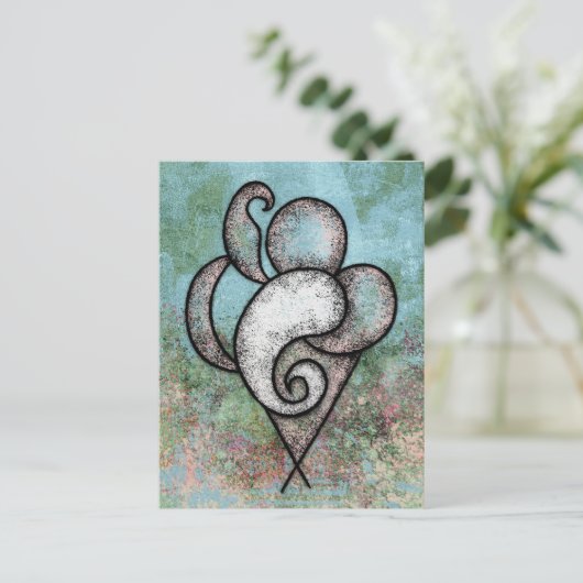 Zaterdag in het Briefkaart van de tuin (Staand voorkant)