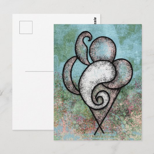 Zaterdag in het Briefkaart van de tuin (Voorkant / Achterkant)