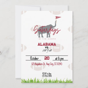 Zaterdag in het South Football Watching Party Kaart