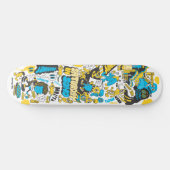 Zaterdag in Soho Persoonlijk Skateboard (Horizontaal)