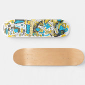 Zaterdag in Soho Persoonlijk Skateboard (Horizontaal)