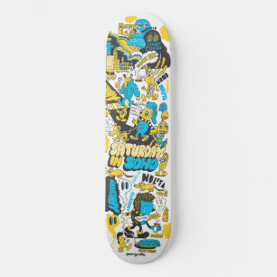 Zaterdag in Soho Persoonlijk Skateboard