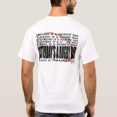 Zaterdag is een rotdag t-shirt (Achterkant)