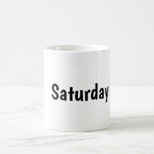 zaterdag koffiemok