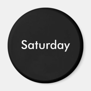 Zaterdag magneet