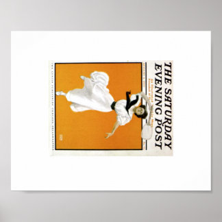 Zaterdag na de  Tennis Poster