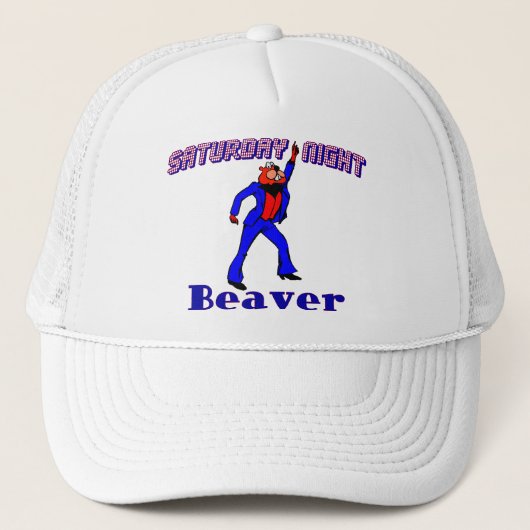 Zaterdag nacht Disco Beaver Trucker Pet (Voorkant)