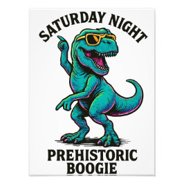 zaterdag nacht foto afdruk