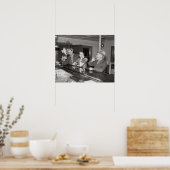 Zaterdag nacht in de Salon, 1937.  foto Poster (Keuken)