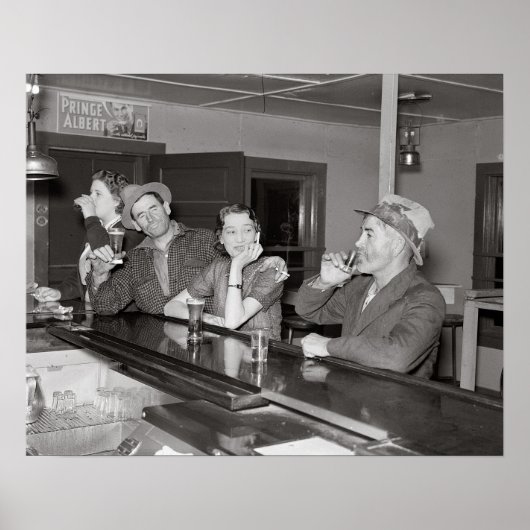 Zaterdag nacht in de Salon, 1937.  foto Poster (Voorkant)