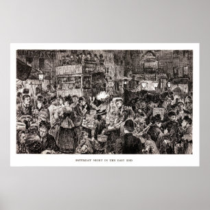 Zaterdag nacht in het oosten poster