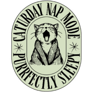 Zaterdag Nap Mode – Perfect Funny Cat T-shirt