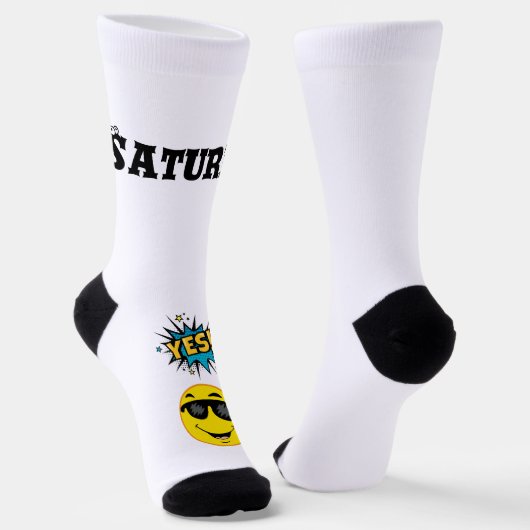 Zaterdag Sokken (Gebogen)