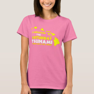 zaterdag Tsunami Survivor T-shirt