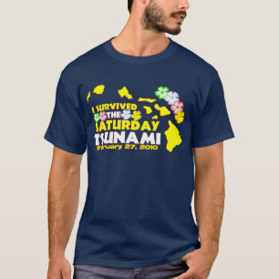 zaterdag Tsunami Survivor T-shirt