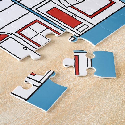 Zaterdag voor kleine bedrijven legpuzzel (Zijkant)