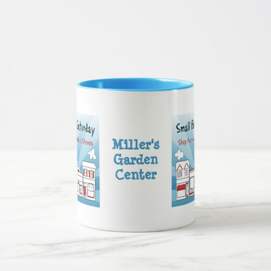 Zaterdag voor kleine bedrijven mok (Midden)