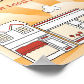 Zaterdag voor kleine bedrijven poster (Hoek)