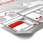 Zaterdag voor kleine bedrijven poster (Hoek)