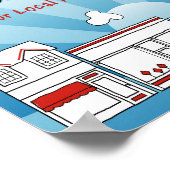 Zaterdag voor kleine bedrijven poster (Hoek)