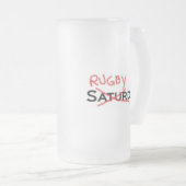 Zaterdag X Rugbyday Matglas Bierpul (Voorkant rechts)