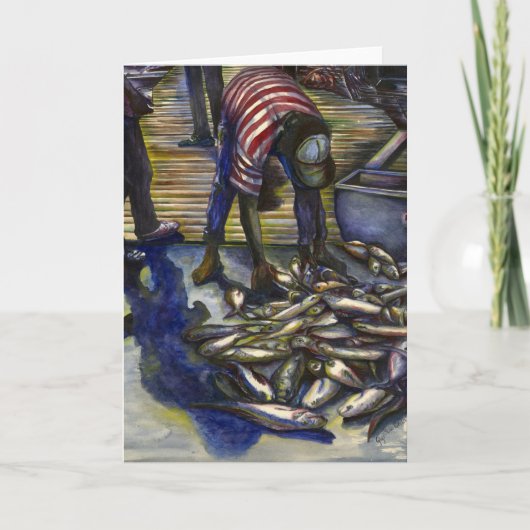 Zaterdag Zegeningen Bahama's Wenskaart Kaart (Voorkant)