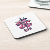 Zaterdagavond is goed voor vechten bier onderzetter (Linkerzijde)