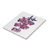 Zaterdagavond is goed voor vechten tegeltje (Zijkant)