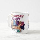 zaterdagavond koffiemok (Voorkant links)